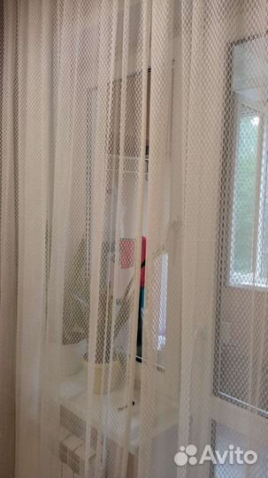 Тюль в комнату двойная