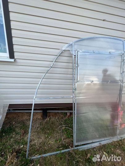 Теплица поликарбонат бу