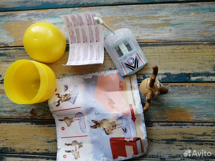 Новогодний киндер макси Олени