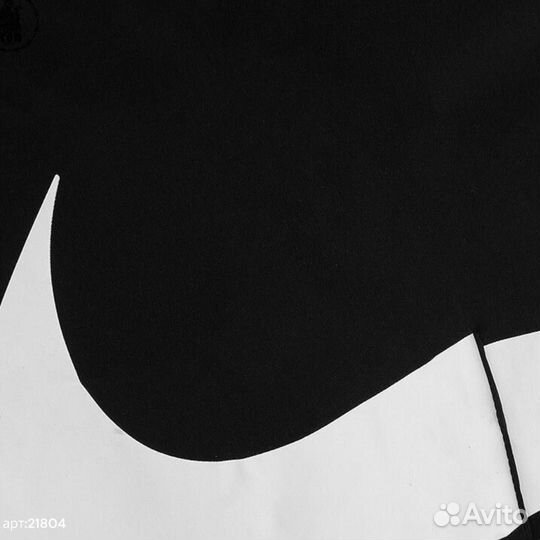 Спортивные штаны nike черные С резинкой на штанине 48(M)