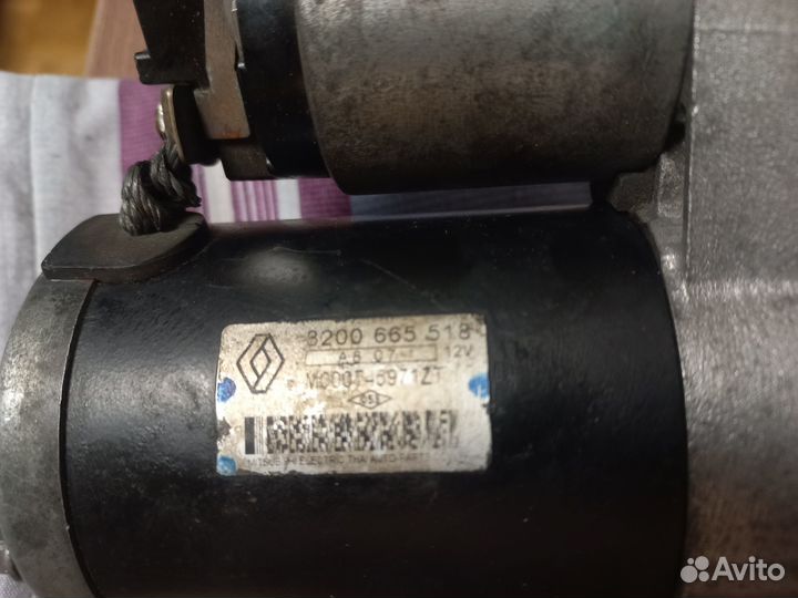 Стартер Renault