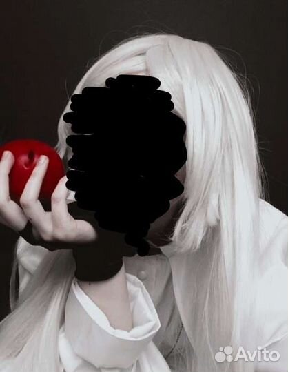 Парик белый (длинный)