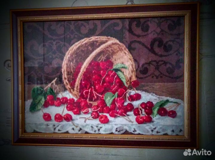 Картина, вышивка