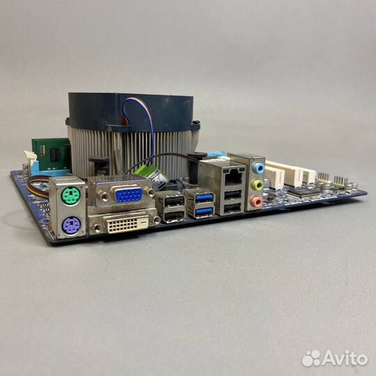 Комплект мат плата s-1155 + Core i7-2600+8Gb+кулер