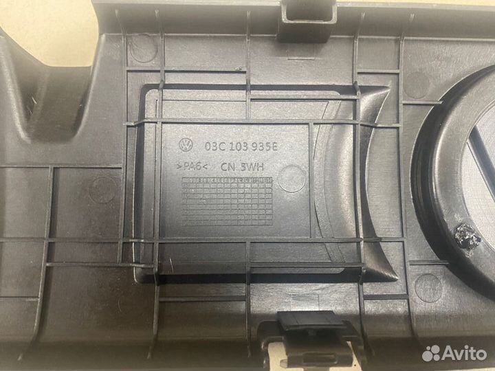 Крышка двигателя фольксваген поло седан