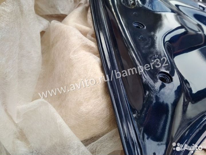 Капот на Акцент в цвете синий Тайфун