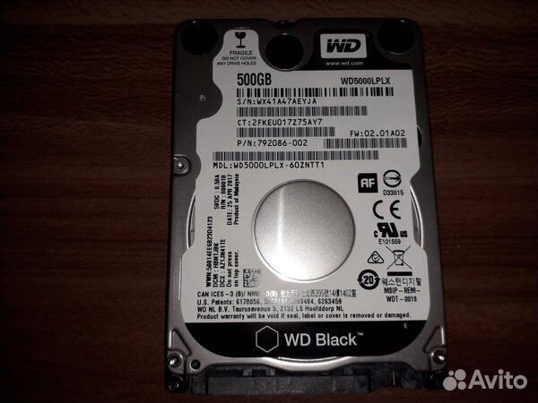 Быстрый жёсткий диск WD Black