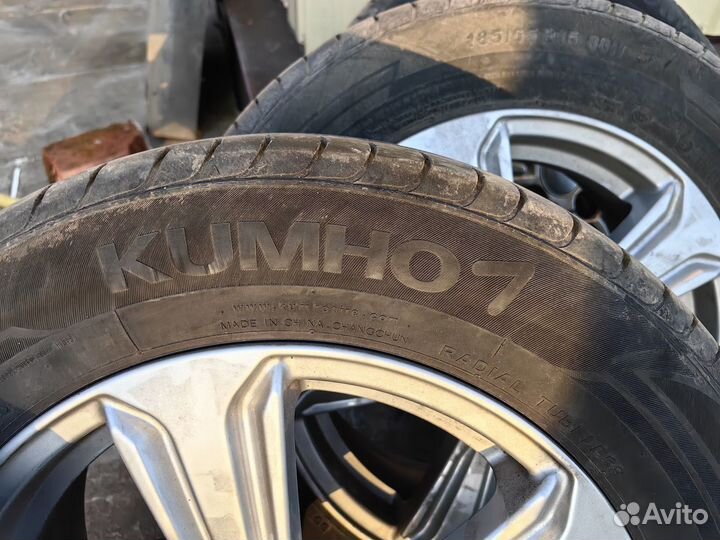 Hunday Solaris Kumho185/65 R15 на дисках