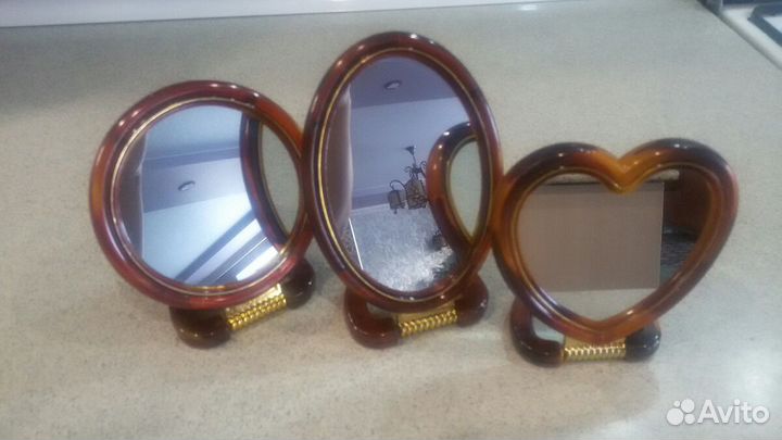 Зеркало настольное