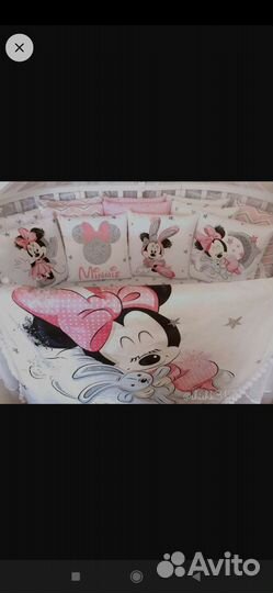 Комплект в кроватку для новорожденных