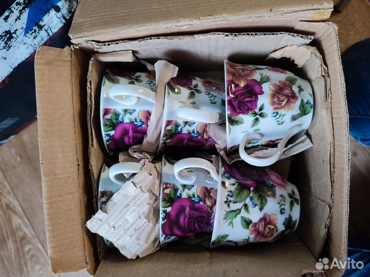 Чайный сервиз новый в коробке