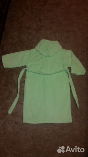 Халат махровый с капюшоном