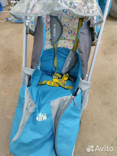 Детские санки коляска