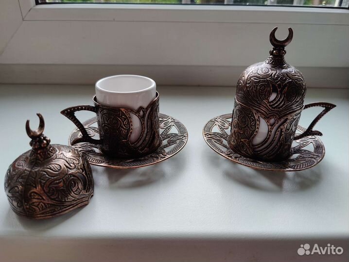 Турецкая кофейная пара