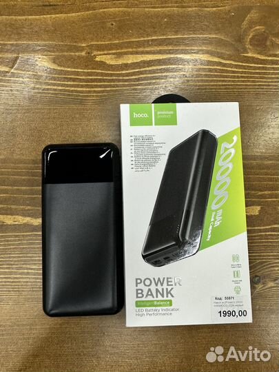 Накопитель энергии (Power bank 20000mAh) hoco J72A