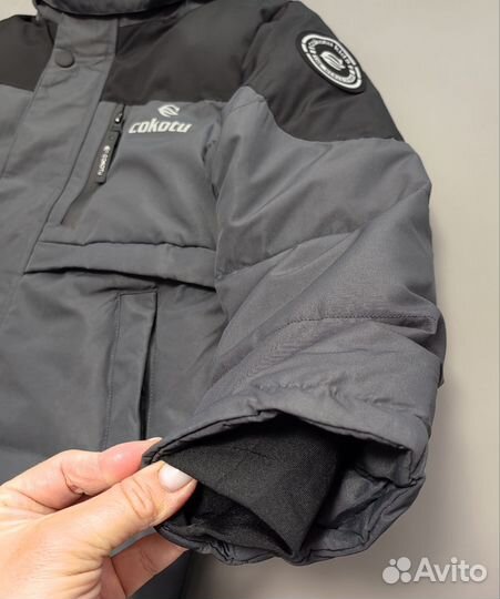 Куртка-парка зимняя для мальчика новая 134,140