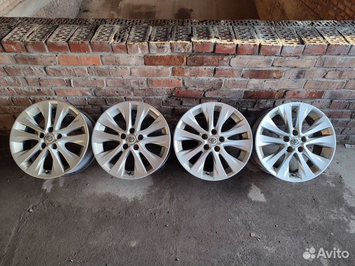 Оригинальные диски Toyota R18 5х114.3