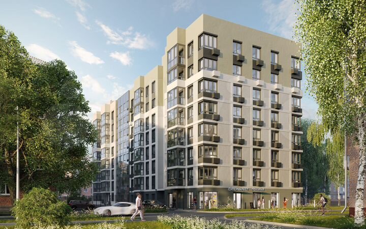 1-к. квартира, 39,1 м², 7/8 эт.