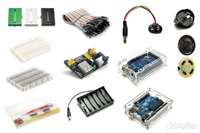 Mакетные платы, Наборы проводов, Батарейные отсеки