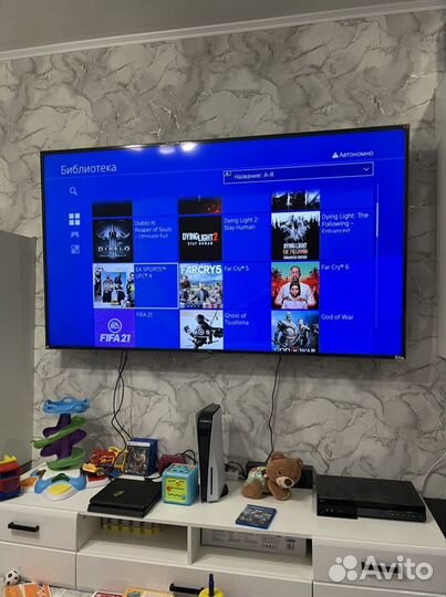 Sony playstation 4 slim HEN 9.0 1tb 30 игр Fifa 23