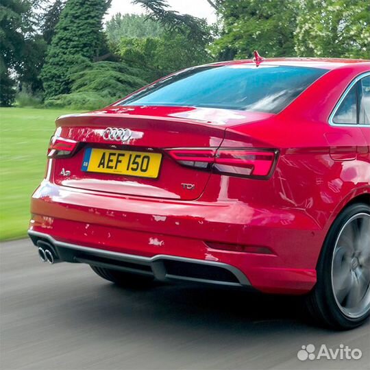 Бампер задний в цвет Audi A3 8V (2016)