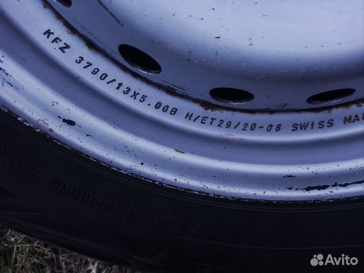 Колёса в сборе r13