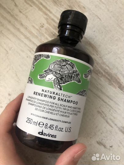 Davines NaturalTech renewing шампунь 250мл