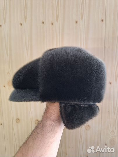 Меховая мужская кепка из нерпы