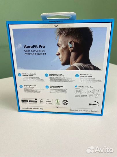 Anker Soundcore AeroFit Pro Blue новые/оригинал