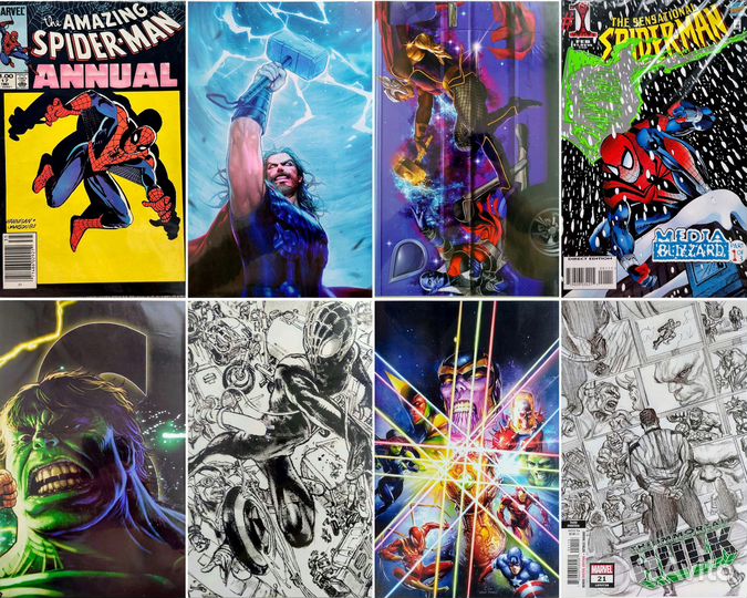 Комиксы на английском Marvel. Часть 4