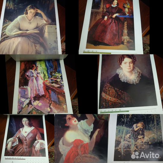 Календари винтаж времен СССР