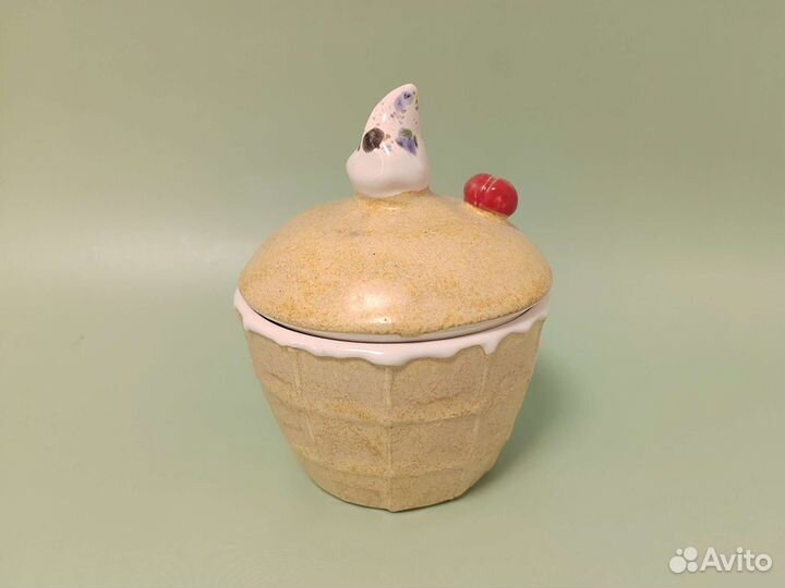 Банка для хранения керамика ручной работы