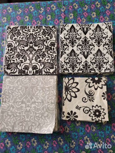 Бумажные салфетки для декупажа