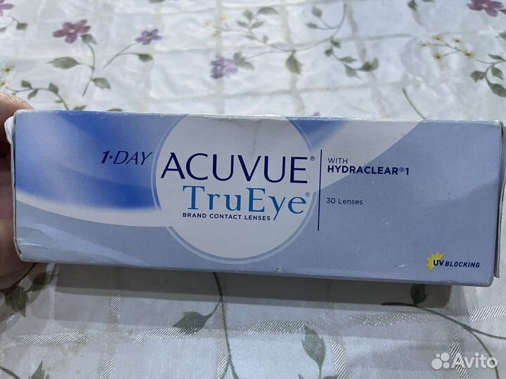 Контактные линзы 1-Day Acuvue TruEye -4.0