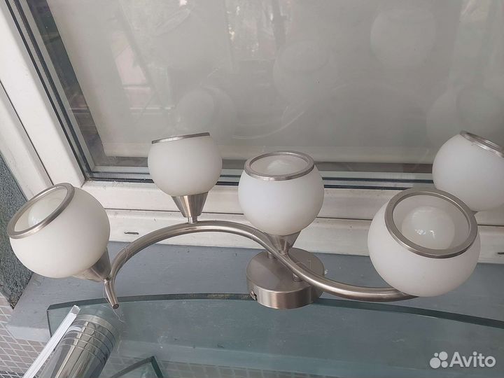 Люстра потолочная бу