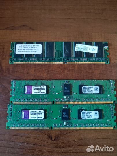 Оперативная память ddr1, ddr2 с доставкой