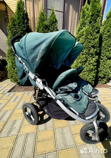 Коляска для двойни bumbleride indie twin