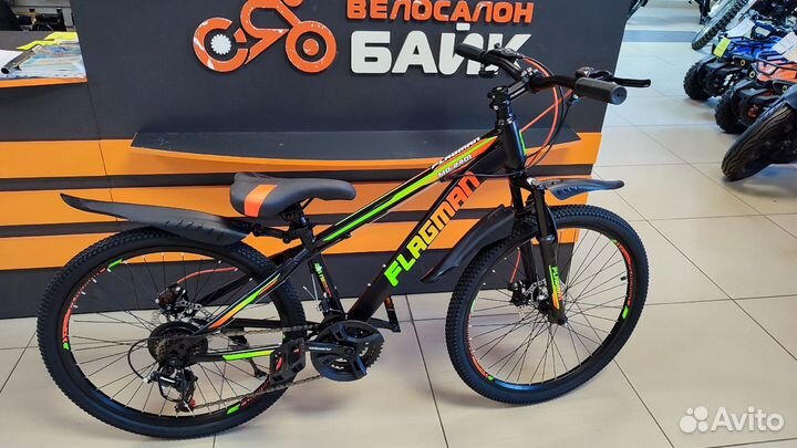 Велосипед Flagman 24 колеса подростковый новый