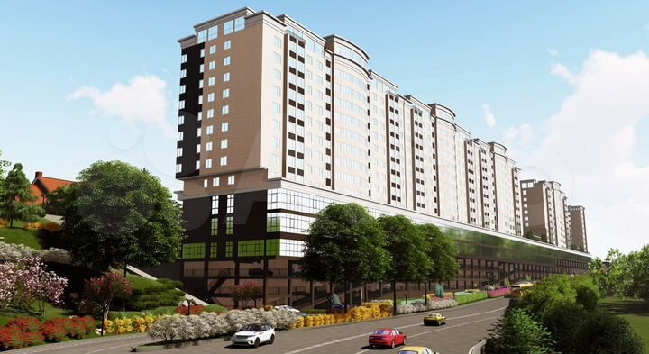 2-к. квартира, 119,9 м², 9/10 эт.