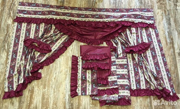 Портьеры, хлопок, шторы, занавески