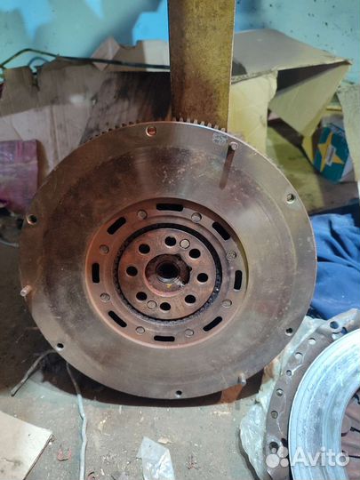 Двухмассовый маховик и корзина Audi a6 c4 2.6 2.8