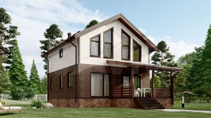 Дом 155 м² на участке 9,1 сот.