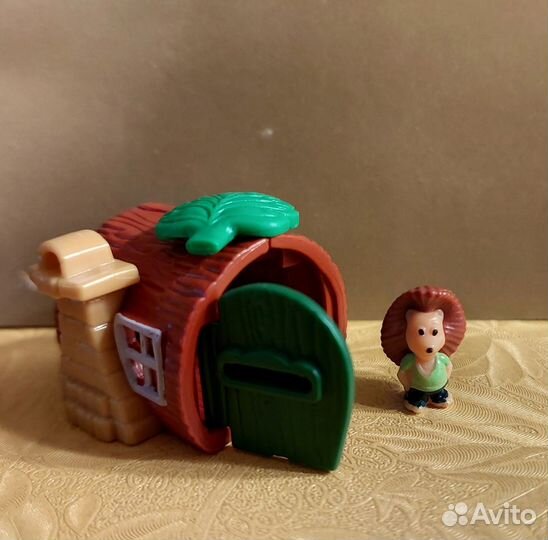 Киндер поштучно Ежик, Крот с гномом, Пираты сборка