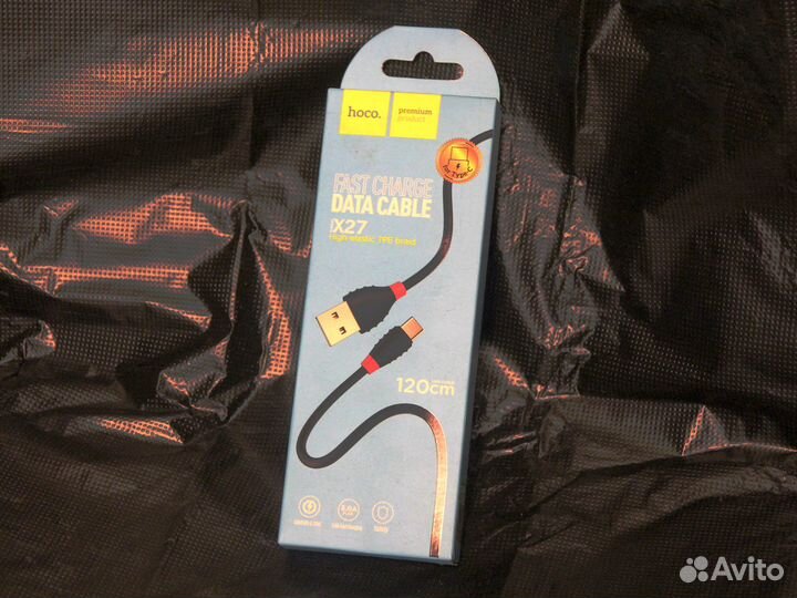 Кабель USB - Type-C Hoco X27 3А 1,2м