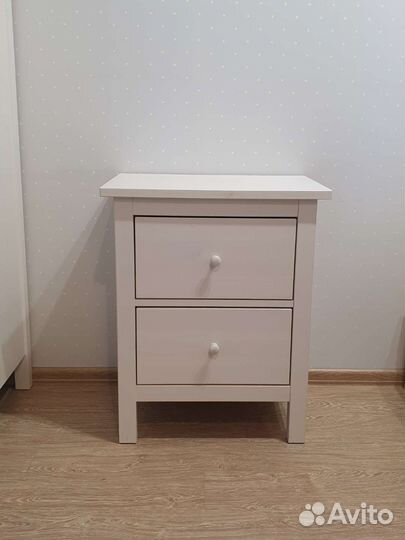 Тумба прикроватная IKEA белая
