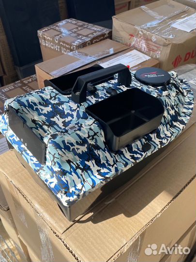 Прикормочный кораблик с GPS камуфляж