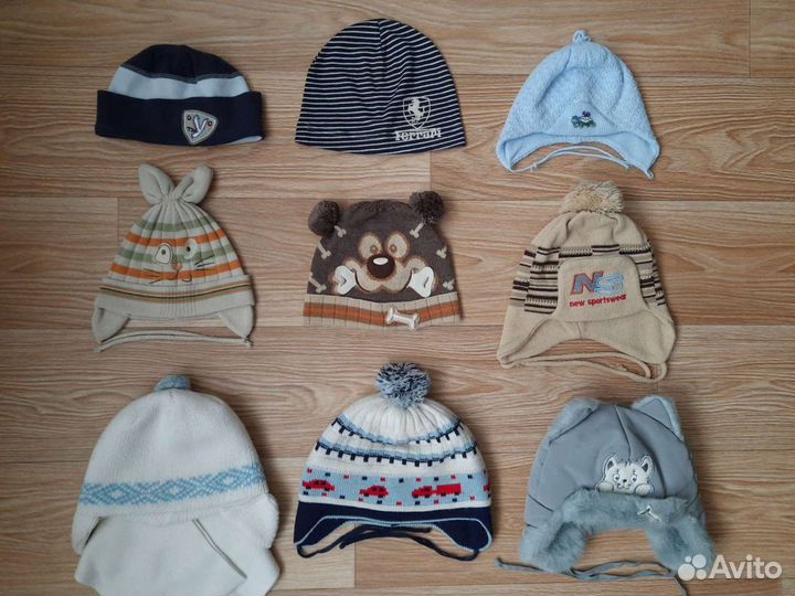 Шапки, панамки (0-5 лет)