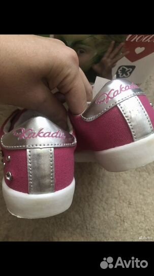 Кеды для девочки 32 новые