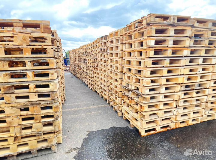 Деревянные европоддоны для маркетплейсов от произв