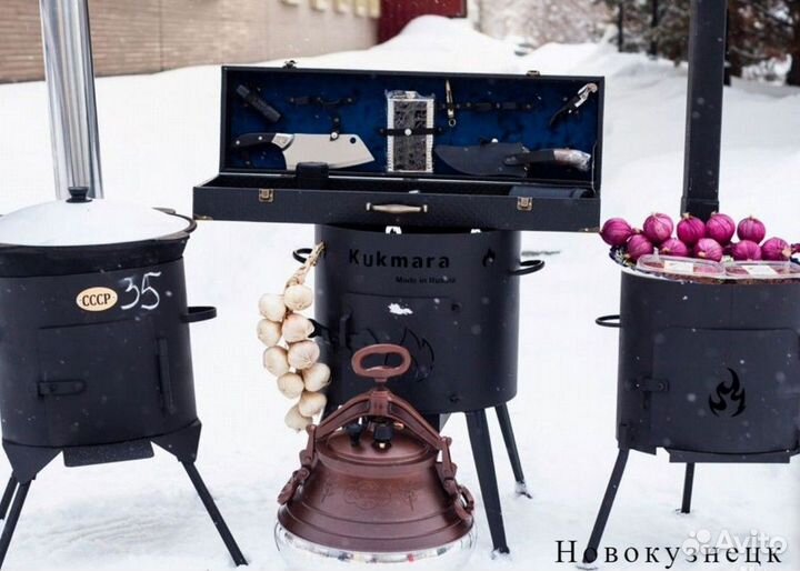 Печи под казан чугунный